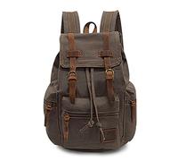 FANDARE Sac à Dos Homme Cartable Femme Sacs à Dos Light Marron L