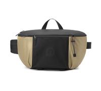 FANDARE Polyvalent Sac Banane 4 en 1 Sac de Poitrine Sacoche Homme Femme Sac Bandouliere Sac à Main Sacs à Dos porté Travers pour Cyclisme Voyage Sac d'épaule Imperméable PU Nylon Kaki