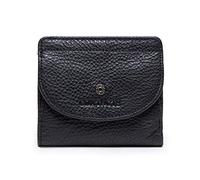 FANDARE Portefeuille Cuir Porte à Monnaie Carte de Crédit Homme Femme Court Porte Monnaie Portefeuille avec Poche à Monnaie Etui à Carte Porte-Carte de Crédit Bourse Noir