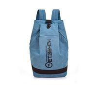 FANDARE Retro Sac À Dos Laptop Sacs Scolaires Toile Cartables Adolescent Sac d'école Loisir Filles Sacs de Voyage Daypacks pour Hommes Femmes Outdoor Campus Décontracté Durable Valises Bagages Bleu