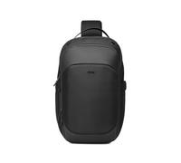 FANDARE Sac à Bandoulière Homme Imperméable en Polyester Multi-compartiments Organisation et Porte-Carte sur Bretelle pour Vélo Sport Voyage Quotidien