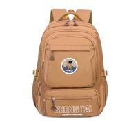 FANDARE Sac à Dos d'école Scolaire 15.6 Pouces Laptop Cartable Orange
