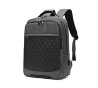 FANDARE Sac à Dos élégant Femme Homme Sac à Dos Professionnel Sac à Dos de Voyage Sac à Dos Polyvalent Sac à Dos Urbain Sacs portés Dos Sac à Dos avec USB Sac de Voyage Sac à Dos Week-End Gris