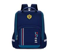 FANDARE Sac à Dos Enfant Cartables Scolaires Cartable Sac à Dos de Blocage des Couleurs Style Britannique Sacs à Dos Loisir Garçon Filles Sac À Dos Voyage Sac d'école avec Plusieurs Poches Vert