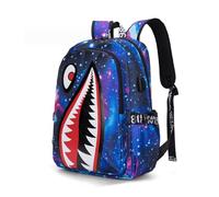 FANDARE Sac à Dos Enfant Galaxie Cartable Maternelle Garcon Sac Maternelle avec Port de Chargement USB Sac a Dos Bebe Filles Cartable Sac a Dos Stitch Cartables Scolaires Sacs à Dos Loisir