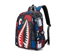 FANDARE Sac à Dos Enfant Galaxie Cartable Maternelle Garcon Sac Maternelle avec Port de Chargement USB Sac a Dos Bebe Filles Cartable Sac a Dos Stitch Cartables Scolaires Sacs à Dos Loisir