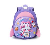 FANDARE Sac à Dos Enfant Sac a Dos Maternelle Cartables Scolaires Maternelle Préscolaire Tout-Petits Sac à Dos Sacs d'école Filles Garçons Sacs Scolaires avec Sangle Anti-Perte Violet