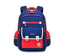 FANDARE Sac à Dos Enfant Sacs à Dos Loisir Sac a Dos Maternelle Cartables Scolaires pour Les 4-9 Ans Sacs d'école Sacs portés Dos Voyage Sacs Filles Garçons Scolaires Cartables Bleu Rouge L