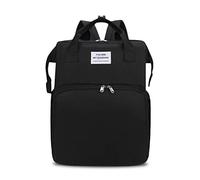 FANDARE Sacs à Dos à Langer avec Matelas à Langer Bébé Sac de Voyage Tissu Sac à Couches Grand Sac à Dos Conception et Sac à Main pour Mères et Soins des Bébés Nappy Diaper Lit bébé Pliable Noir