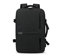 FANDARE Sac à Dos Homme 15.6 Pouces Laptop Sac à Main Collège Sac d'école Affaires Sac à Dos Loisir Voyage Trekking Randonnée Backpack avec USB Imperméable Polyester Noir