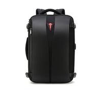 FANDARE Sac à Dos Homme Affaires 15.6 Pouces avec Port USB Sac de Voyage Étanche Organisateur à Valise Ouverture 180° pour Ordinateur Portable Cadenas à Combinaison Noir