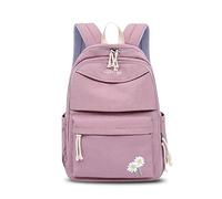 FANDARE Sac À Dos Loisir Cartable Fille Sacs Scolaires Adolescent Sac d'école Garçons Sac de Classe Sacs de Voyage Casual Daypacks Hommes Femmes pour Outdoor Campus Décontracté Violet