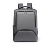 FANDARE Sac à Dos Multifonction Homme 15.6 Pouces avec Port USB Compartiment Ordinateur pour Voyage Bureau et Usage Quotidien Gris