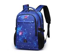 FANDARE Sac à Dos Ordinateur Portable 15.6 Pouces Sac à Dos Cabine Avion Sac à Dos de Voyage avec Port de Chargement USB Homme Femme d'affaires Scolaire Cartable Sac de Travail Université Bleu Ciel