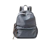 FANDARE Sac à Dos Ordinateur Portable Femme, Léger et Résistant à l'eau pour 14" Poids Léger, Grande Capacité, Sac à Dos Femme Minimaliste pour Travail, Voyage, Université Gris S