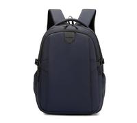 FANDARE Sac à Dos Ordinateur Portable Homme Sac à Main Sac à Dos Polyvalent Sac à Dos à Armature Imperméable PU Film Sac à Dos de Voyage Travail Travail Université Grande capacité École Cartable Bleu