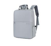 FANDARE Sac à Dos Ordinateur Portable Unisexe d'affaires Sac à Dos avec Port de Chargement USB Sac à Dos L'école Travailler Voyage Backpack pour 15.6 inch Laptop Étanche Polyester Gris