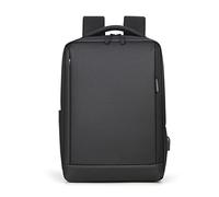 FANDARE Sac à Dos Ordinateur Sac a Dos d'affaires Homme Sac a Dos Portable 15.6 Pouces Imperméable avec Port de Charge USB Sac à Dos de Voyage d'affaires Scolaire Sac d'école Noir A