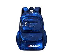 FANDARE Sac à Dos pour Enfant Sacs Scolaires Cartables Filles Garçons Sac d'école Coloré Sacs Scolaires pour 1-2 Années Enfant Fille Fils Outdoor Voyage école Daypacks Imperméable Nylon Saphir S