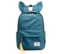 FANDARE Sac à Dos pour Femme, Sac pour PC Portable 15,6 Pouces, Sac Léger de Jour pour Voyage & Navette, Polyester Respirant et Résistant, Sac à Dos avec Accès Avant à Rabat Bleu
