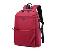 FANDARE Sac à Dos Professionnel Voyage Homme Femme, Sacoche Ordinateur Portable 15.6 Pouces Grande Capacité avec Port USB, Imperméable Polyester pour Sport Bureau Affaires Bordeaux
