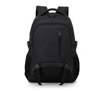 FANDARE Sac à Dos Voyage Affaires Homme, Sac Sportif Imperméable avec Port USB, Grande Capacité Compartiment Ordinateur 15,6 Pouces, Accroche Valise, Design Élégant pour Travail et Sport Noir