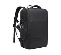 FANDARE Sac à Dos Voyage Homme 47L Étanche Séparation Sec-Humide Port USB Antivol pour Ordinateur 17.3 Pouces Sac de Voyage Bagagerie Noir