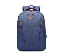 FANDARE Sac à Dos Voyage USB Charging 10L Étanche Léger pour Ordinateur Portable 12.9 Pouces Sac à Dos Business avec Port USB pour Hommes Femmes Voyage Sport Travail Bleu