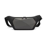 FANDARE Sac Banane Urbain Ceinture Porte-Essentiels Bandoulière compacte Poche Ventrale Banane Urbaine Homme Sacs portés épaule Poitrine Sport Waist Pack Voyage Sling Bag Imperméable Gris