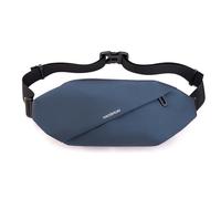 FANDARE Sac Bandoulière Homme Femme Sac de Ceinture Voyage Polyvalent avec Bretelle Réglable Bandoulière Grand Volume en Nylon Résistant pour Usage Quotidien Loisirs Travail Bleu