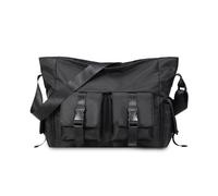 FANDARE Sac Bandoulière Homme Femme - Sacoche pour 15,6 Pouces Tablet - Sac Business et Week-end - Noir