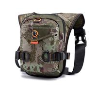 FANDARE Sac de Jambe pour Hommes et Femmes, Banane à la Taille, Ceinture de Course, Poitrine, Bandoulière, Sacoche d'Epaule pour Voyage, Sports, Travers, Cyclisme, Moto - Sling Bag Camo