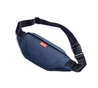 FANDARE Sac de Poitrine Homme Femme Sac de Taille Sacoche Bandouliere Sling Waist Bag Sac d'Epaule Sacoche de Ceinture pour Voyage Affaires Randonnée Cyclisme Jogging Durable Polyester Bleu