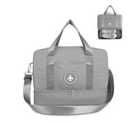 FANDARE Sac de Voyage 3 en 1 avec Séparation Sec/Humide et Compartiment à Chaussures, Sac de Sport Polyvalent 21L Imperméable et Léger pour Homme et Femme, Idéal pour la Gym, Randonnée, Week-End