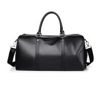 FANDARE Sac de Voyage pour Femme et Homme Sac de Bagage à Main Léger Sac a Main Weekend Sac de Sport de Gym avec Compartiment à Chaussures Imperméable Cuir Sac de Week-End Sac d'Hôpital