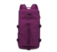 FANDARE Sac de Voyage pour Femme Sac de Bagage à Main Sac de Sport de Gym avec Compartiment à Chaussures Homme Sac à Dos Loisir Imperméable Sacs bandoulière Sac de Week-End Sac d'Hôpital Violet foncé
