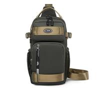 FANDARE Sac Poitrine Sacoche Homme Pochette Homme bandoulière Sac à Bandoulière Homme Holster épaule Sacs à Dos porté Travers Sacs de randonnée Sacs à Dos randonnée Sac d'Epaule Sling Bag armée Verte