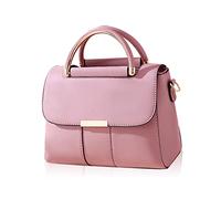 FANDARE Sacs à bandoulière Femme Élégant Sac à Main Petits Sacs pour Téléphone PU Cuir Sac d'épaule Fille Sac à Main Porte Monnaie Portefeuille Pochette pour Carte de crédit Crossbody Bag Rose