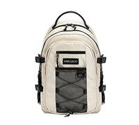 FANDARE Sacs à Dos Loisir Cartables Scolaires College Fille Garçons Sac d'école pour 15.6 Pouce Laptop Voyage Travail Casual Daypacks Imperméable Polyester Kaki