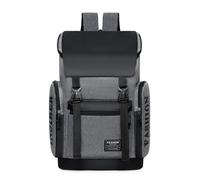FANDARE Sacs à Dos Loisir Sac à Dos d'école pour Ordinateur Portable adapté 15.6 Pouce School Bag pour Homme Femme École Université Affaires Voyage Daypack Garçons Filles Backpack Gris foncé