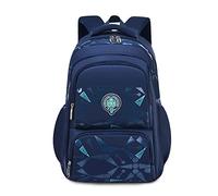 FANDARE Sacs à Dos pour Enfants Sac Loisir d'école Junior Cartable School Bag Réfrigérateur Ouvert Scolaire Primaire Élémentaire Collège Ecole pour Les 3-6 Classes Daypacks Bleu