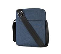 FANDARE Sacs bandoulière Homme Sacoche Sacs à Main Sac Messager Sac Besace Sac d'épaule pour Travail Voyag Business Université Ecole Cartable Bleu