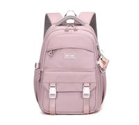 FANDARE Simple Sacs à Dos Quotidien Loisir Polyvalent Jeune Scolaires Retour à l'école Cartables des Rues aux sentiers Adolescent Femme Homme Étudiant Cartable Sacoche d'école Violet Clair