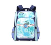 FANDARE Style Britannique Sacs à Dos pour Enfants Sac a Dos Loisir d'école d'écolier Junior Cartable réfléchissant Fille Scolaire Primaire Élémentaire Collège EcoleNouveau Vert
