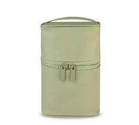 FANDARE Trousse de Toilette Femme Trousses à Maquillage Fille Sac Cosmétique Vanity Voyage Nécessaire de Toilette Imperméable Makeup Sac Beauté Sacs de Maquillage Nylon Vert