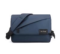 FANDARE Ultra-léger Sac à Bandoulière Homme Sac porté Epaule Saccoche Affaire Sacoche Nylon Sac portés épaule bandouliere pour Collège Travail Affaires Voyage Imperméable Sac de Messager Bleu foncé