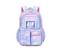 FANDARE Ultra-léger Sac à Dos Enfant Sacs Scolaires Filles Cartables Scolaires Sac d'école Sacs Scolaires pour 1-3 Année Étudiant Outdoor Voyage école Daypacks avec Pendentif en Peluche Bleu A