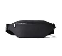 FANDARE Ultraléger Sac de Poitrine Bandoulière Homme Sacoche d'Epaule Sport pour Voyage Randonnée Cyclisme Jogging - Sling Bag Étanche Nylon Noir A