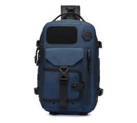 FANDARE Ultraléger Sac Poitrine Homme Sacs Bananes de randonnée Tactique Sac d'Epaule Sacoche Sac à Bandoulière pour Homme Sacs à Dos porté Travers Multifonction Sac d'Epaule Moto Sling Bag Bleu