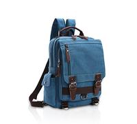 FANDARE Unisex Sac À Dos Cartable Sac de Poitrine Sacs Scolaires Adolescent Sling Bag Toile Sac d'école Fille Sacs de Voyage Casual Daypacks pour Étudiant Université Outdoor Campus Voyage
